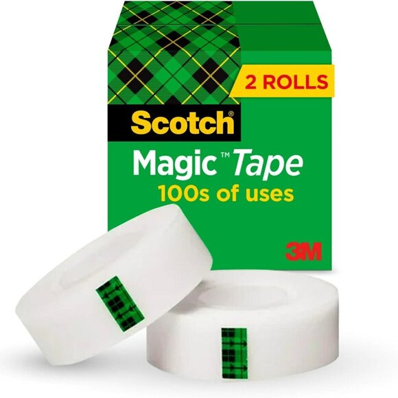 Magic Tape, Invisible, Home Office Supplies and Back to School Supplies for Coll - Picture 1 of 11